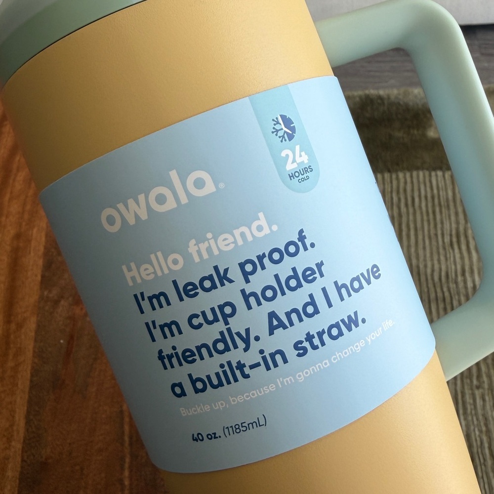 Owala 40oz FreeSip Tumblr with Side Handle - Picture 2 of 3